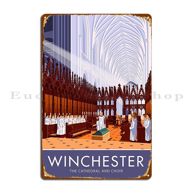 Home Cinema Wall Design - Winchester, металлическая Настенная роспись для хора