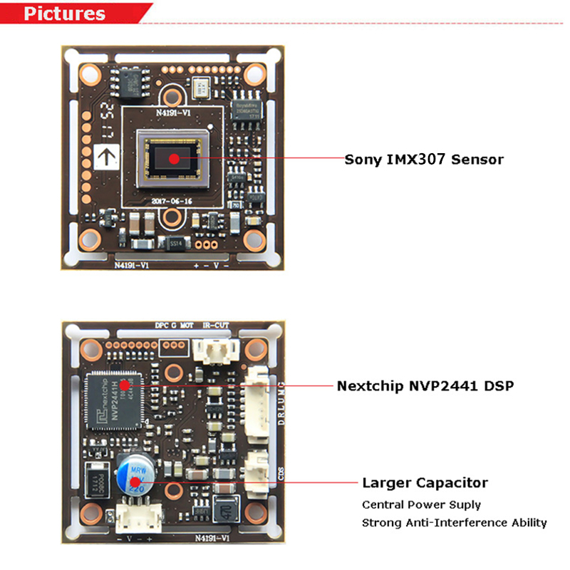 Плата CMOS IMX307 + NVP2441H,  – обзор и цена Home Cinema Blu Ray Sony